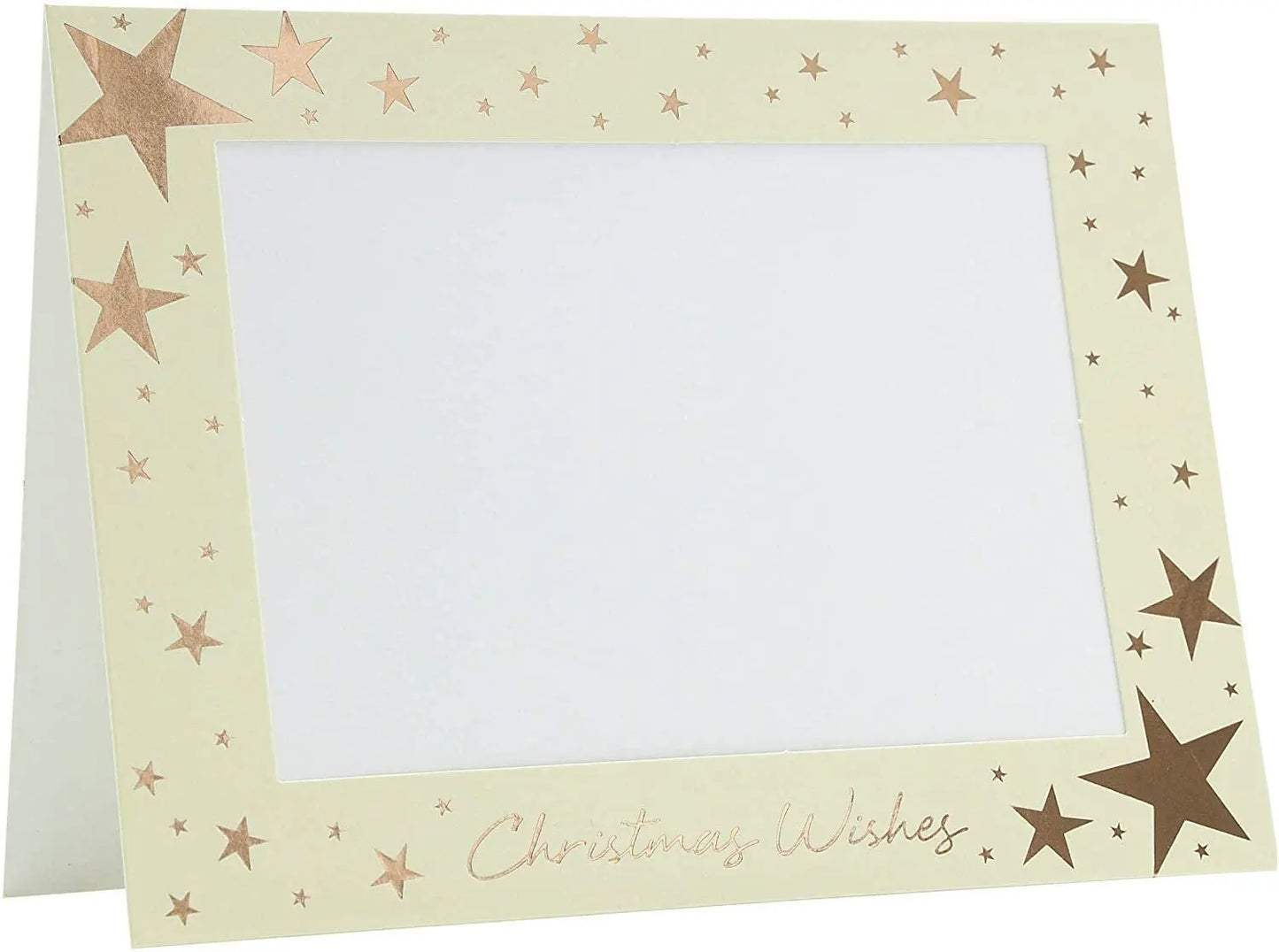 Christmas Photo Frame Cards & Envelopes  Personalised Any Family Picture pack of 6 Keechi & co.