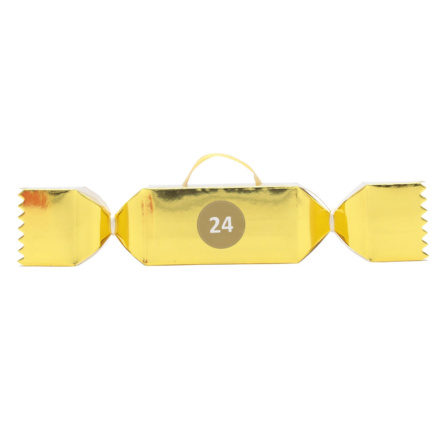 DIY Christmas Cracker Advent Calendar Kit: Foil Boxes & Stickers