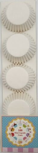 mini cupcake cases baking muffin cake petits fours 20 Different colours pack of 100