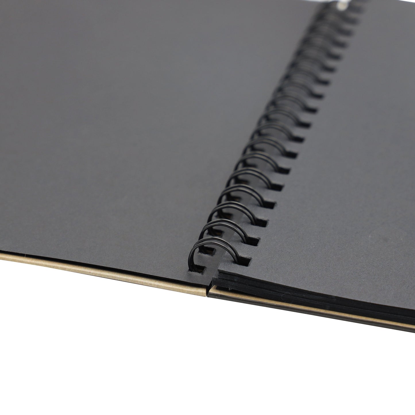 Scrap Book 40 Craft scrapbook Paper Sheets of Black Paper Inside Doodle Book family friends photo album 25 x 25 cm Ribbon Tie Keechi & co.