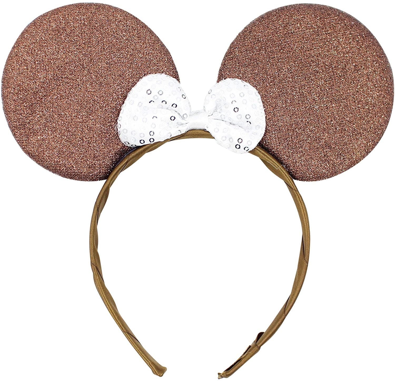 Mouse Ears Headband Fancy Dress Hen Night Birthday Party (brown) Keechi & co.