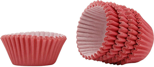 Mini Cupcake Cases: Cerise Baking Cups, Pack of 100