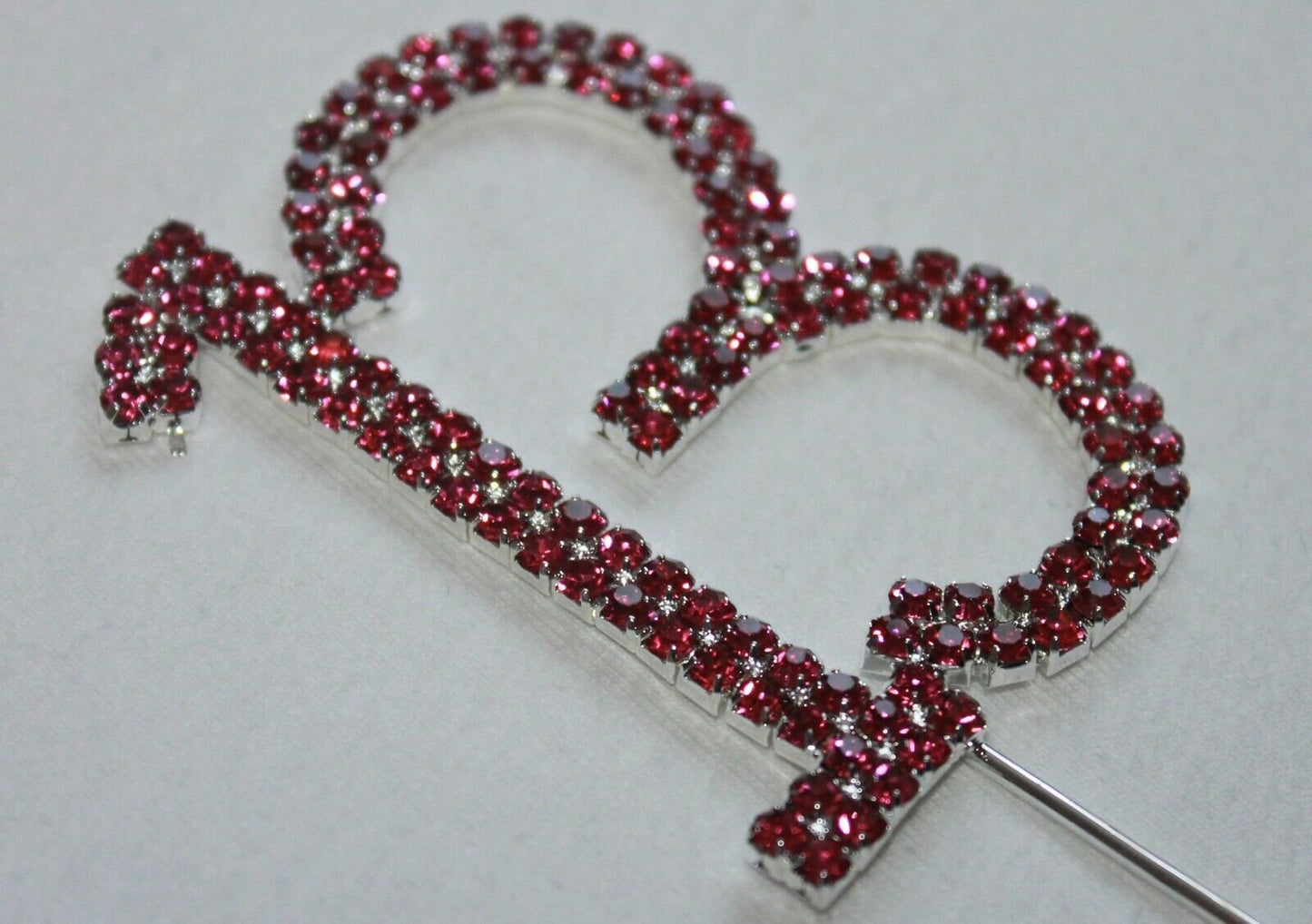 Pink Number 13 Cake Pick Topper Decoration 13th Diamante Sparkly Keechi & co.