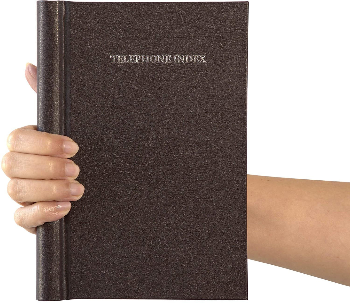 A5 Telephone Address Book: Hardback A-Z Index, Spiral Design