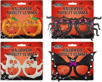 Halloween Eye Glasses Kids Fancy Dress Party Accessory Pumpkin Bat Novelty Gift