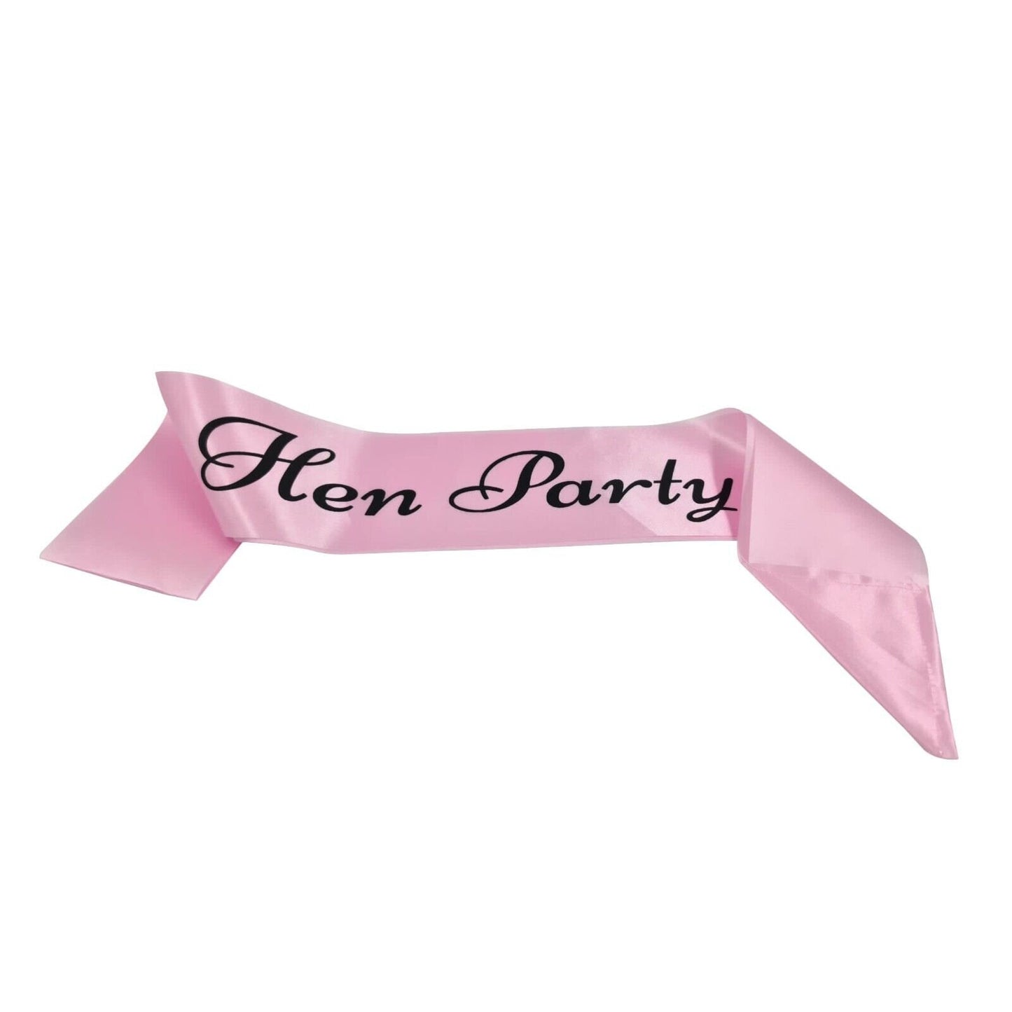 3pcs Hen Party Set Head Boppers Sash & Badge Night Out Pink Headband Keechi & co.