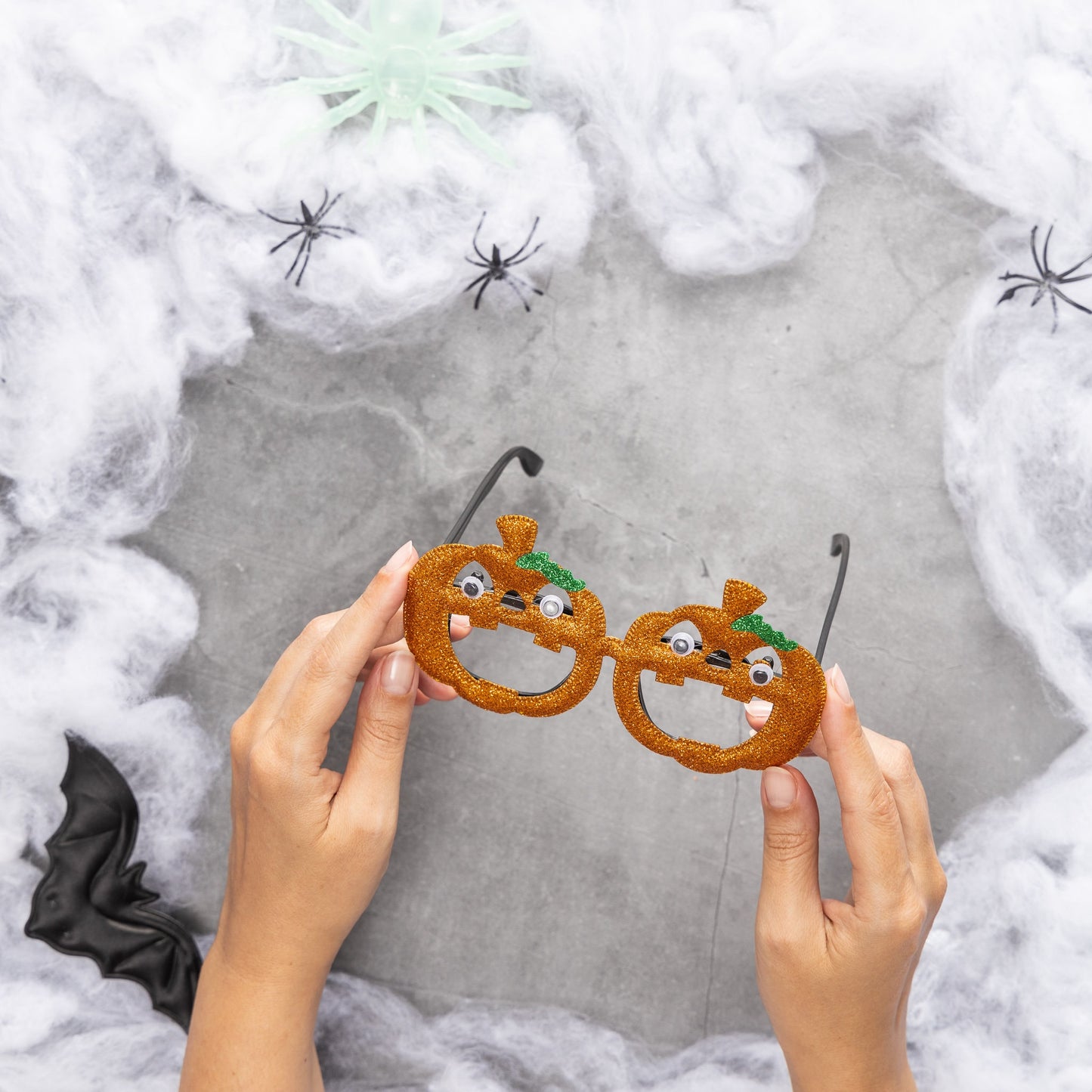 Halloween Eye Glasses Kids Fancy Dress Party Accessory Pumpkin Bat Novelty Gift