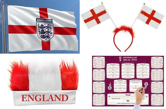 Football England Flag Headband