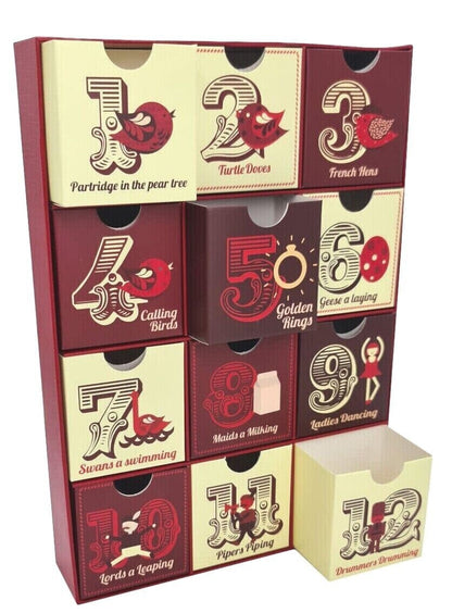 Fill Your Own Advent Calendar – 12 Drawers
