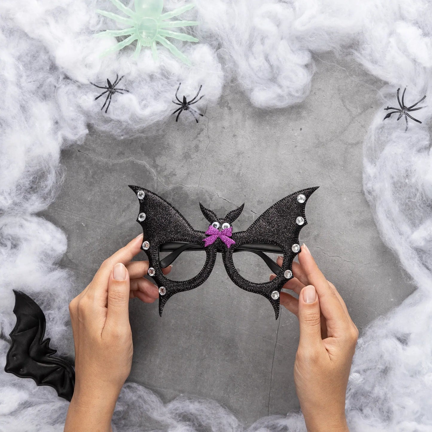 Halloween Eye Glasses Kids Fancy Dress Party Accessory Pumpkin Bat Novelty Gift Keechi & co.