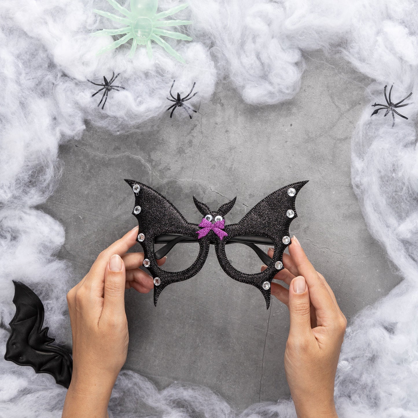 Halloween Eye Glasses Kids Fancy Dress Party Accessory Pumpkin Bat Novelty Gift
