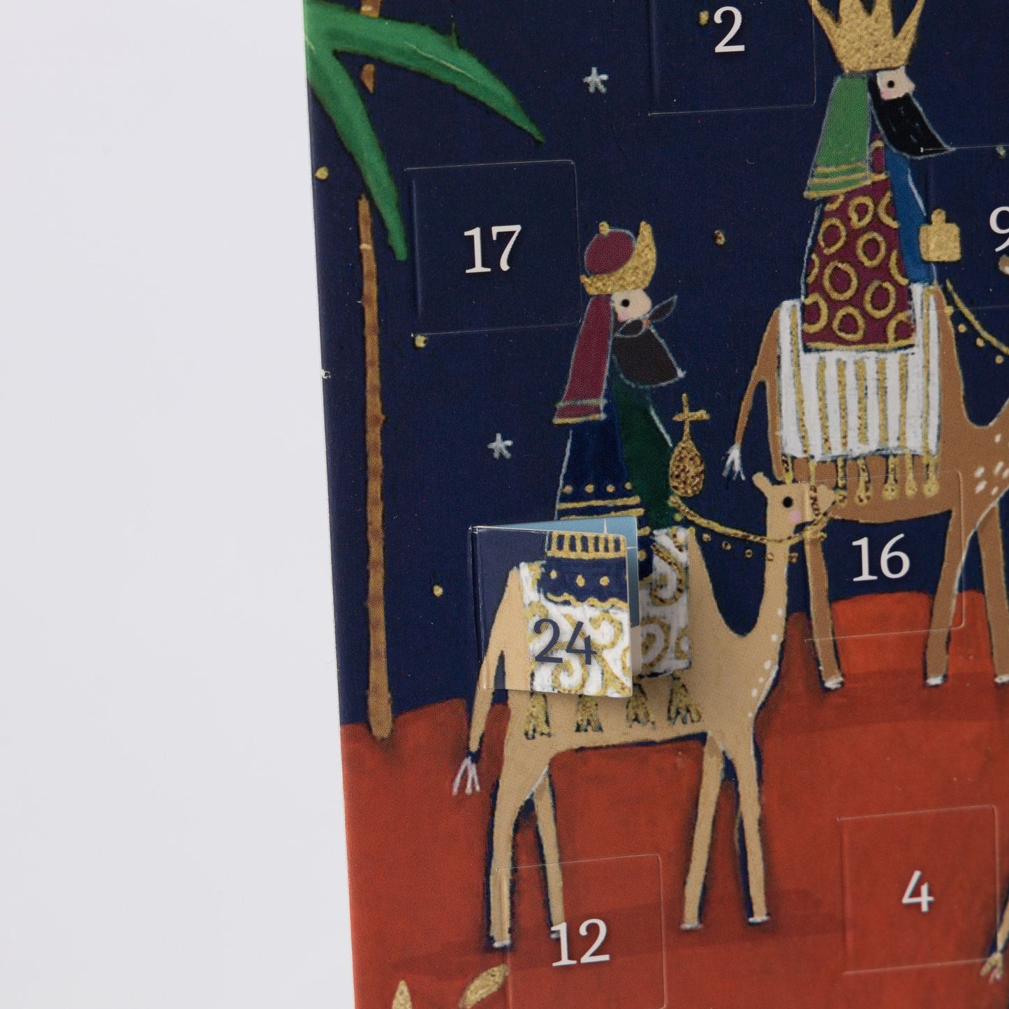 Advent Calendar Traditional Nativity Christmas Countdown Children Gift Envelope