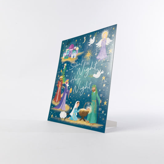 Advent Calendar Traditional Nativity Christmas Countdown Children Gift Envelope