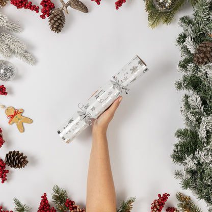 Make Your Own Christmas Crackers – Let It Snow – Pack of 6 – image 3