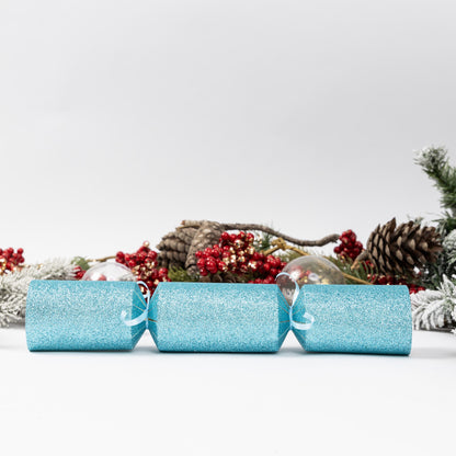 Make Your Own Christmas Cracker Kit – Baby Blue Glitter – image 4