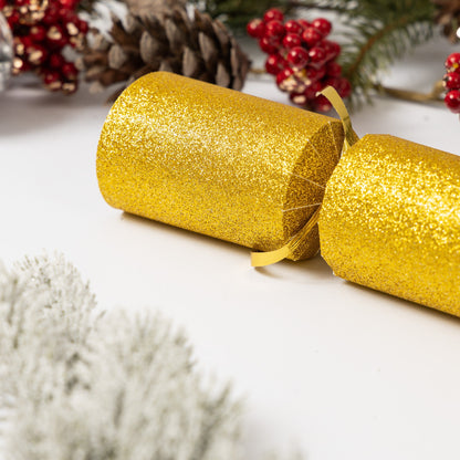 Make Your Own Christmas Cracker Kit – Gold Glitter – image 6