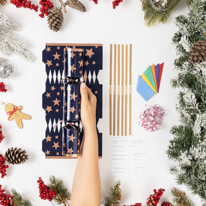 Make Your Own Christmas Cracker Kit – Navy & Rose Star
