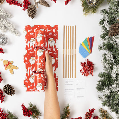 Make Your Own Christmas Cracker Kit – Santa Ho Ho Ho