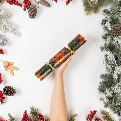 Make Your Own Christmas Cracker Kit – Tartan – image 3