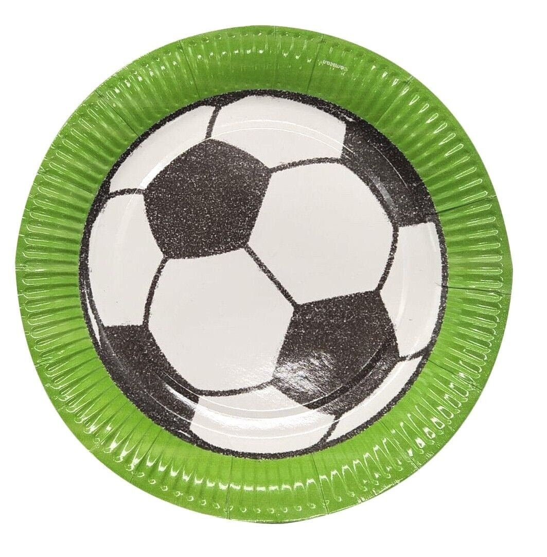 Football Partyware Children's World Cup Teams Kick off Plates Cups Napkins Keechi & co.
