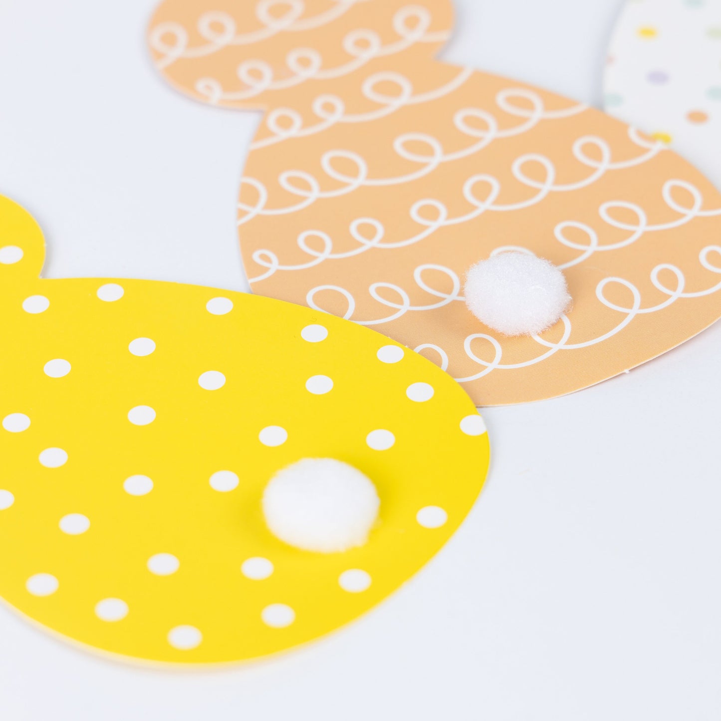 Easter Bunting Bunny Rabbit Banner Garland 2 Metres Hanging Ready Threaded Keechi & co.