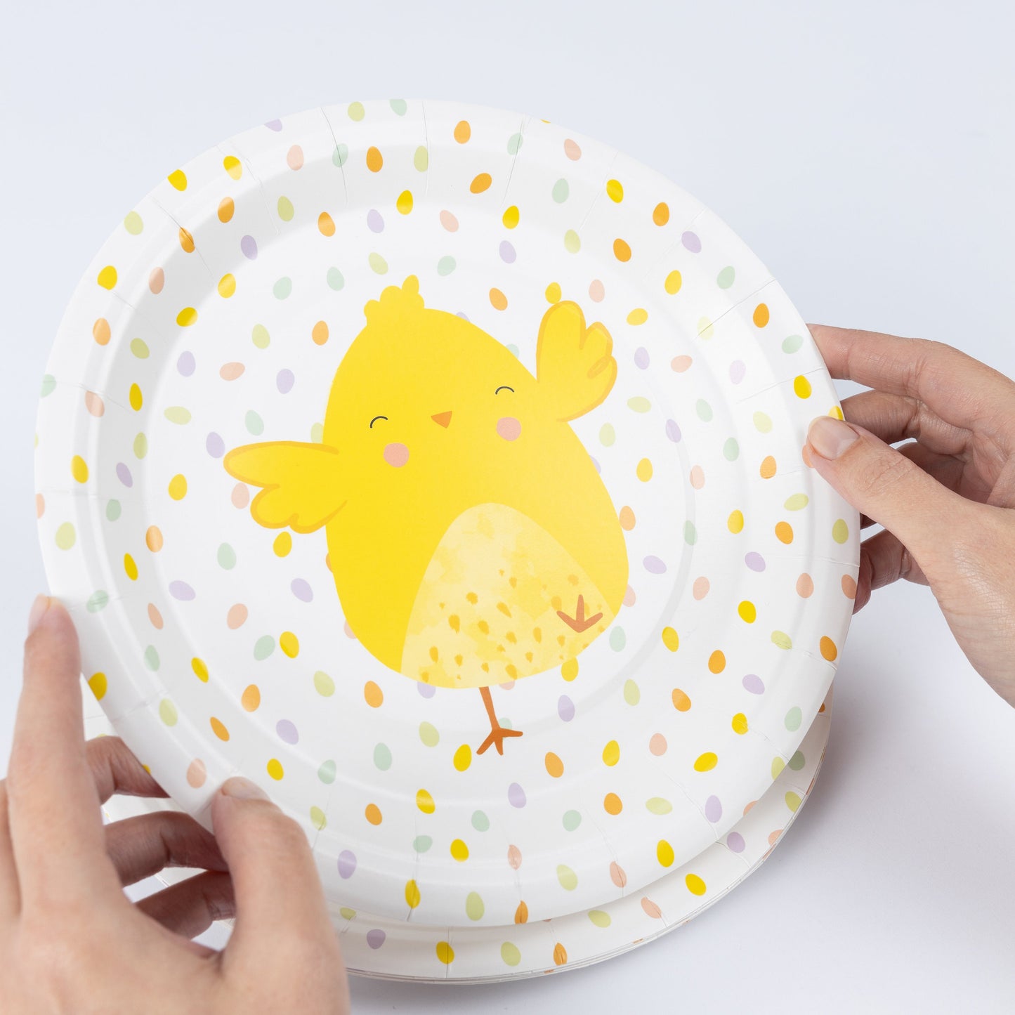 8 x Easter Chick Paper Plates 23cm Kids Food Party Table Decoration Decor Keechi & co.