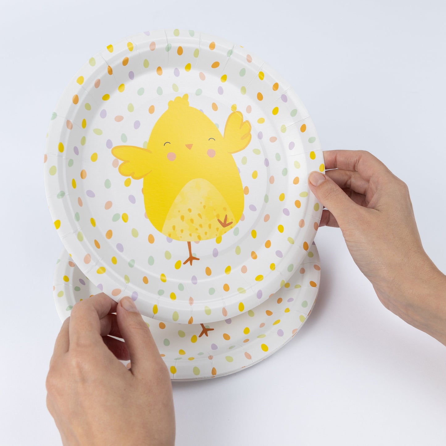 8 x Easter Chick Paper Plates 23cm Kids Food Party Table Decoration Decor Keechi & co.