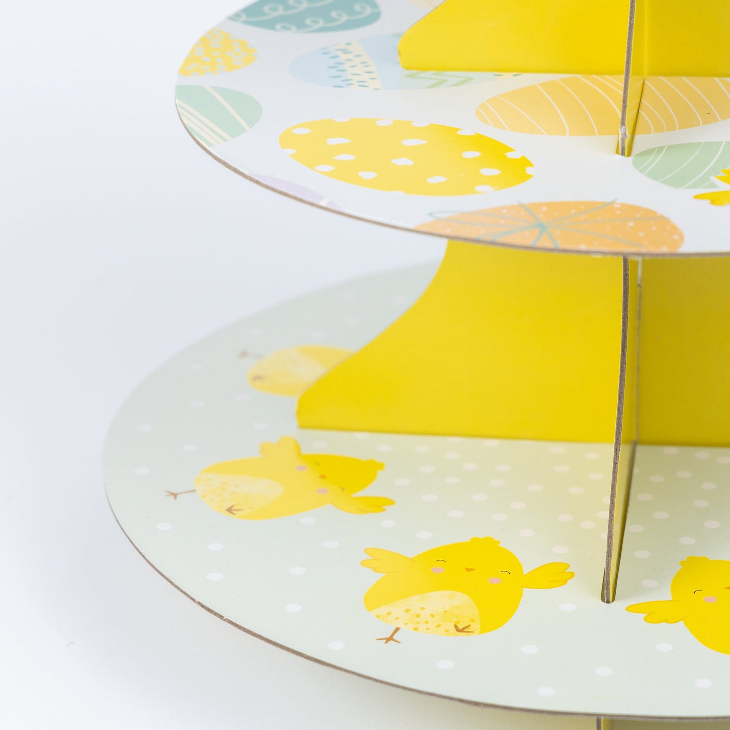 3 Tier Easter Cupcake Stand Muffin Holder Cardboard Egg Rack Kids Tea Party Keechi & co.