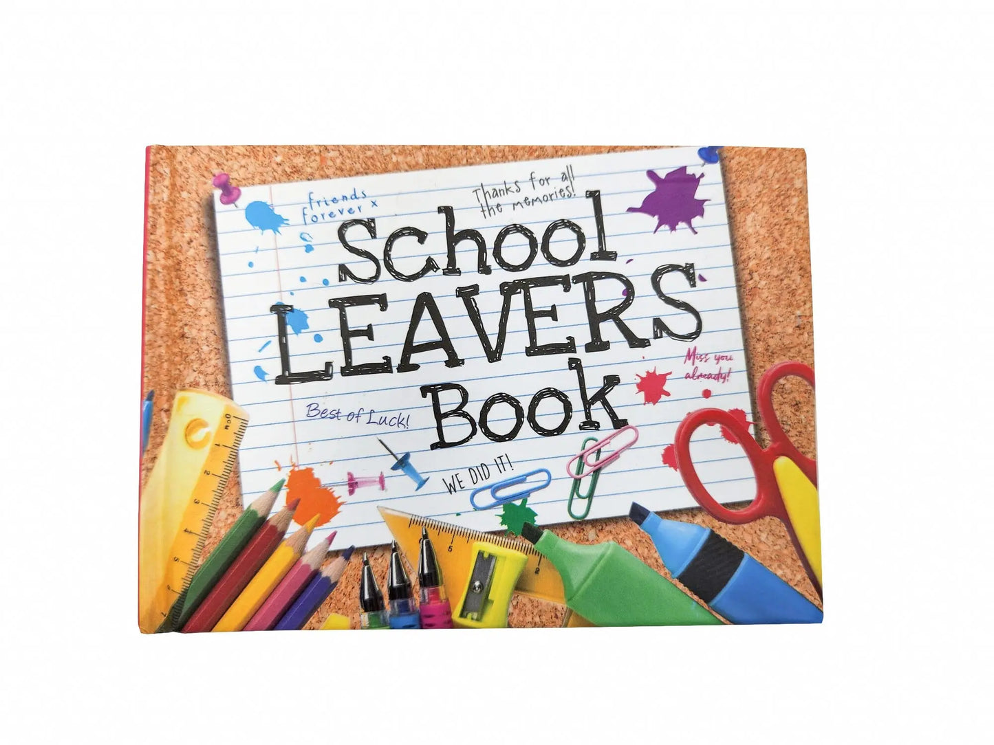 Pack Leavers Autograph Book School College Autograph Hard Backed Padded Cover Keepsake Keechi & co.