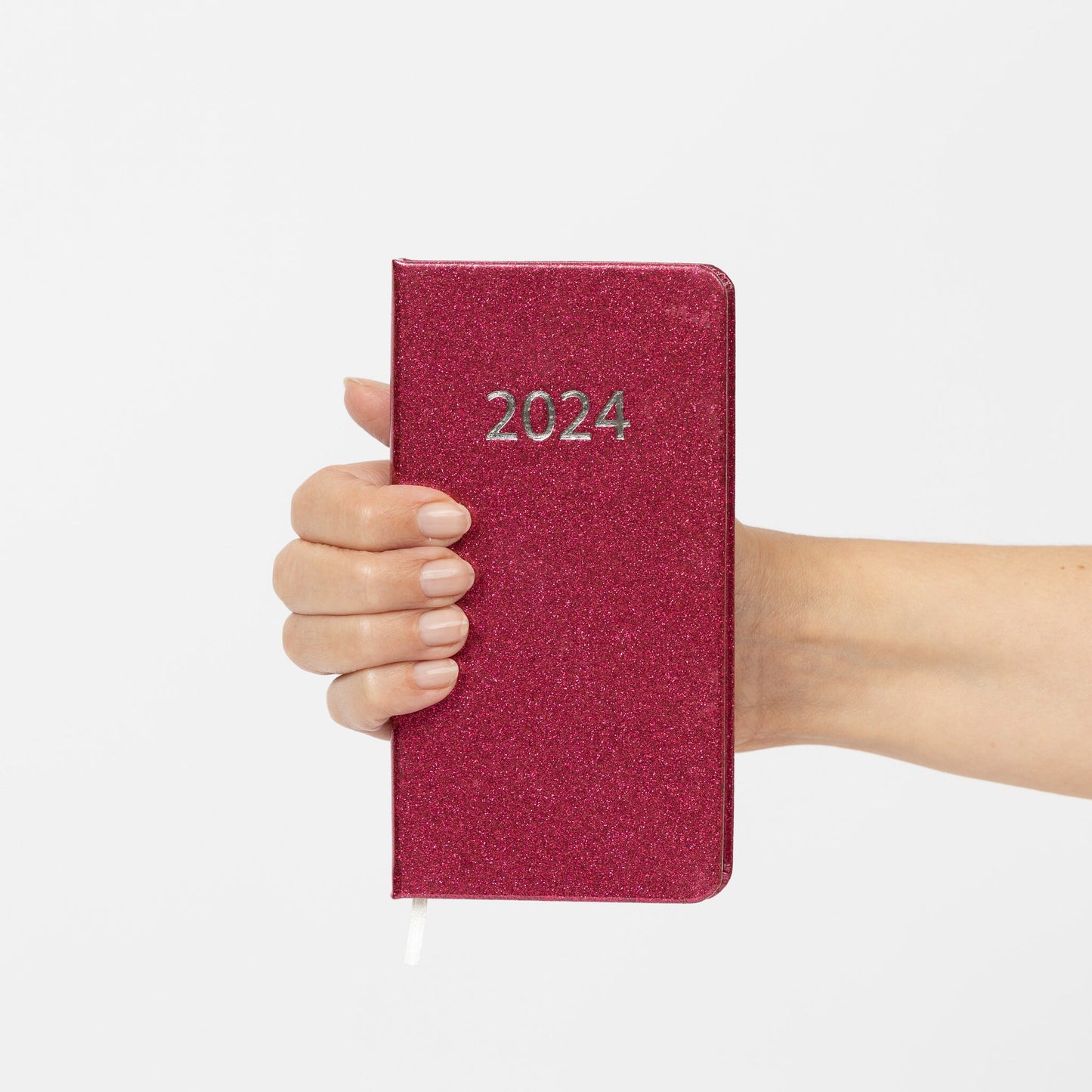 2024 Diary Slim Glitter Week to View Diaries Full Year Journal Calendar Planner