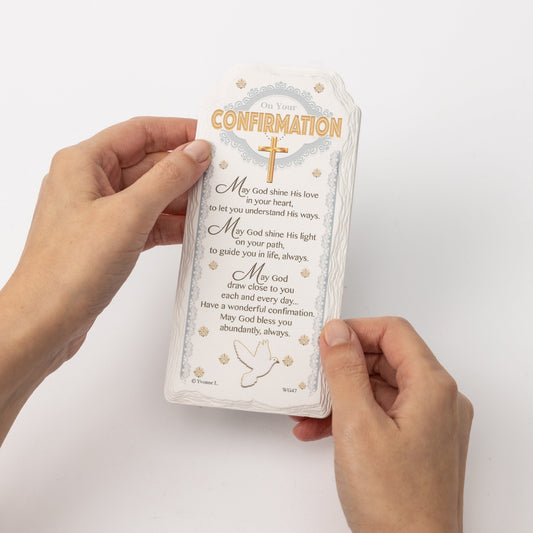 On Your Confirmation Gift Ceramic Plaque Keepsake Door Hanging Free Standing Keechi & co.