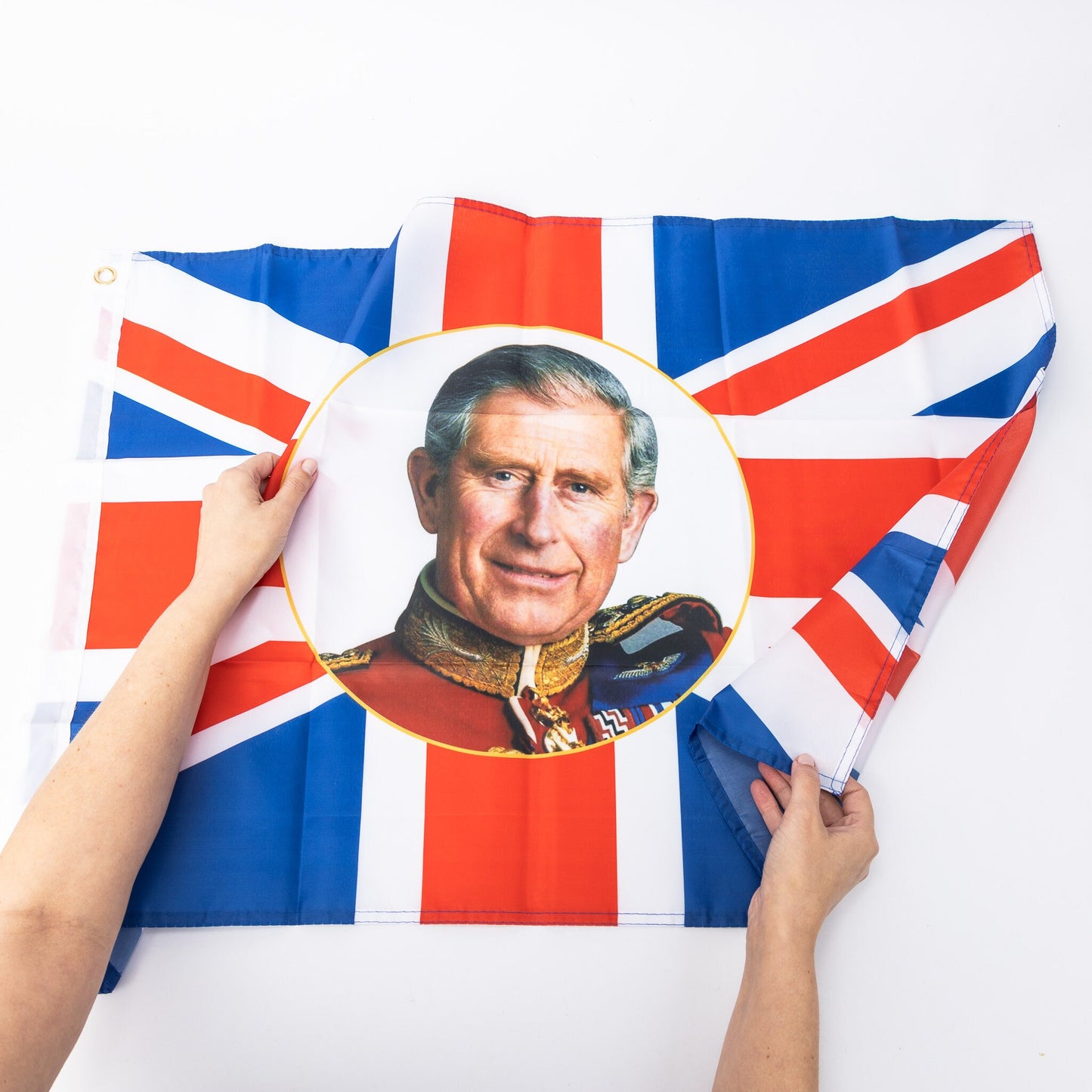 King Charles III Souvenir Union Jack Decoration Party 3ft x 2ft Etsy