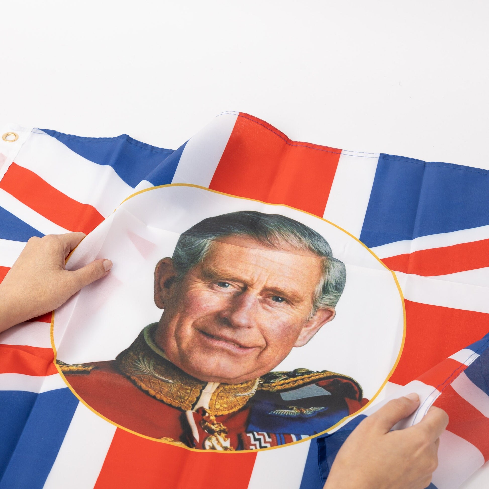 King Charles III Souvenir Union Jack Decoration Party 3ft x 2ft Etsy