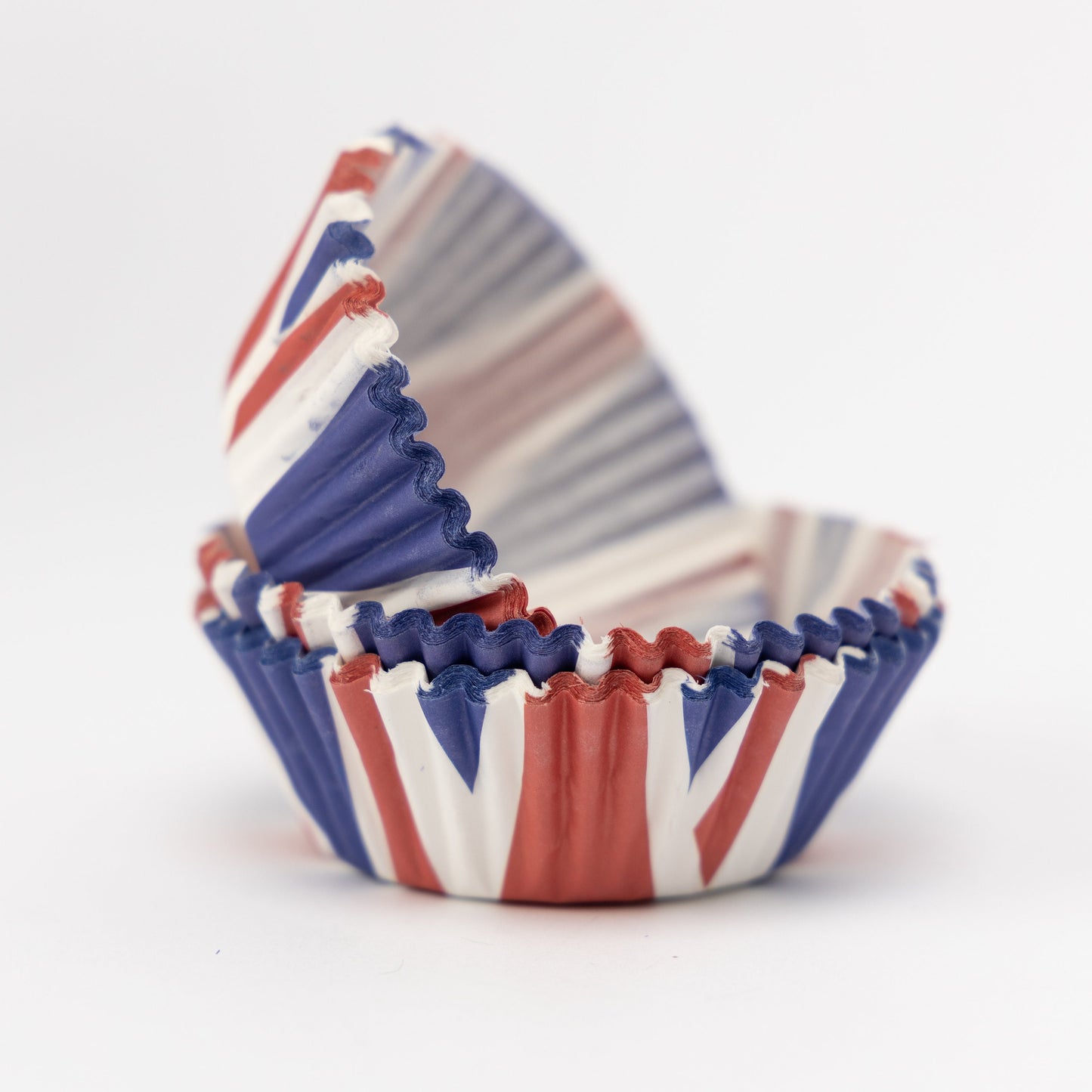 Union Jack 3 Tier Cupcake Cases Picks Stand King Charles Coronation Street Party