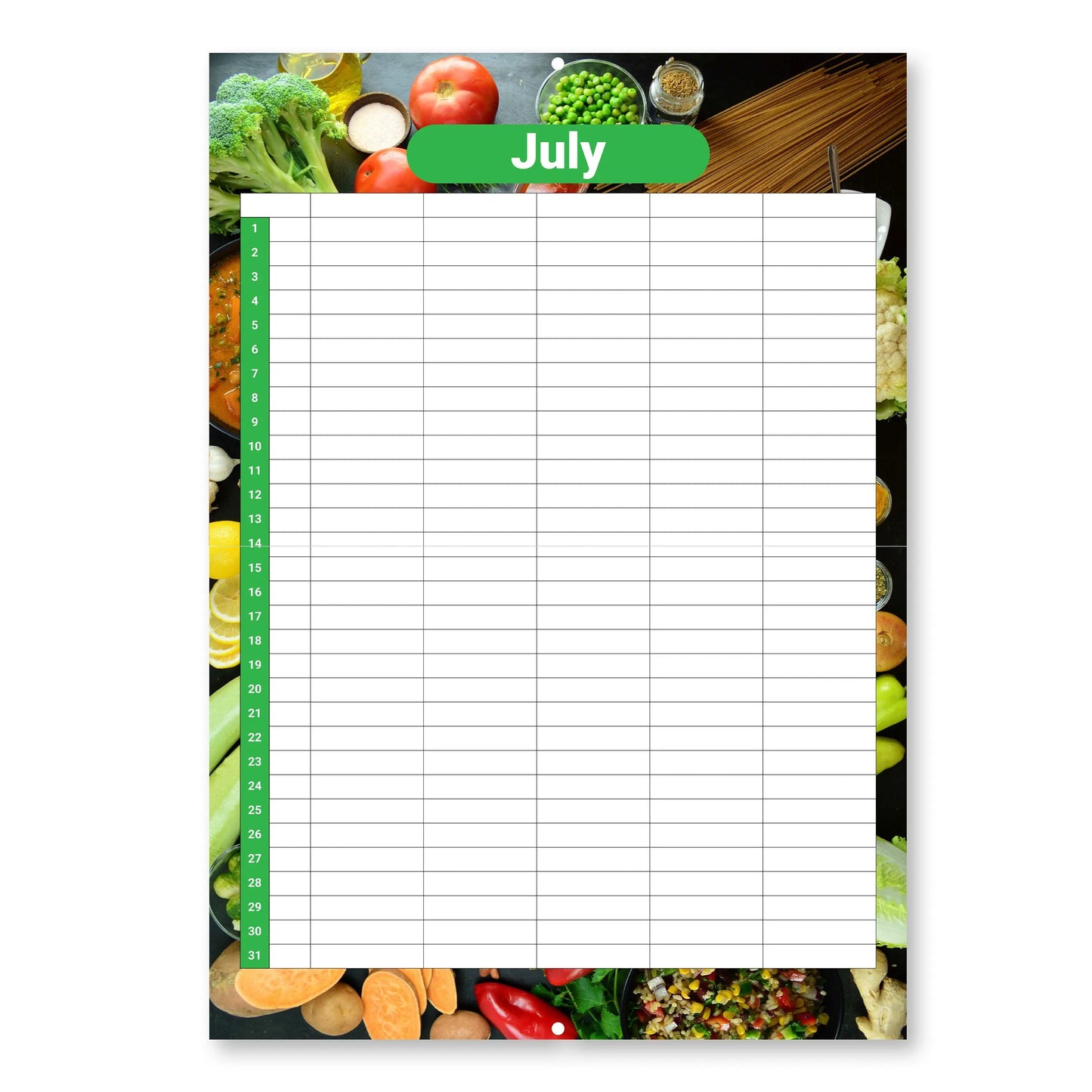 Food Planner Calendar Diet Diary Slimming Weight Loss Tracker Journal Dieting Keechi & co.