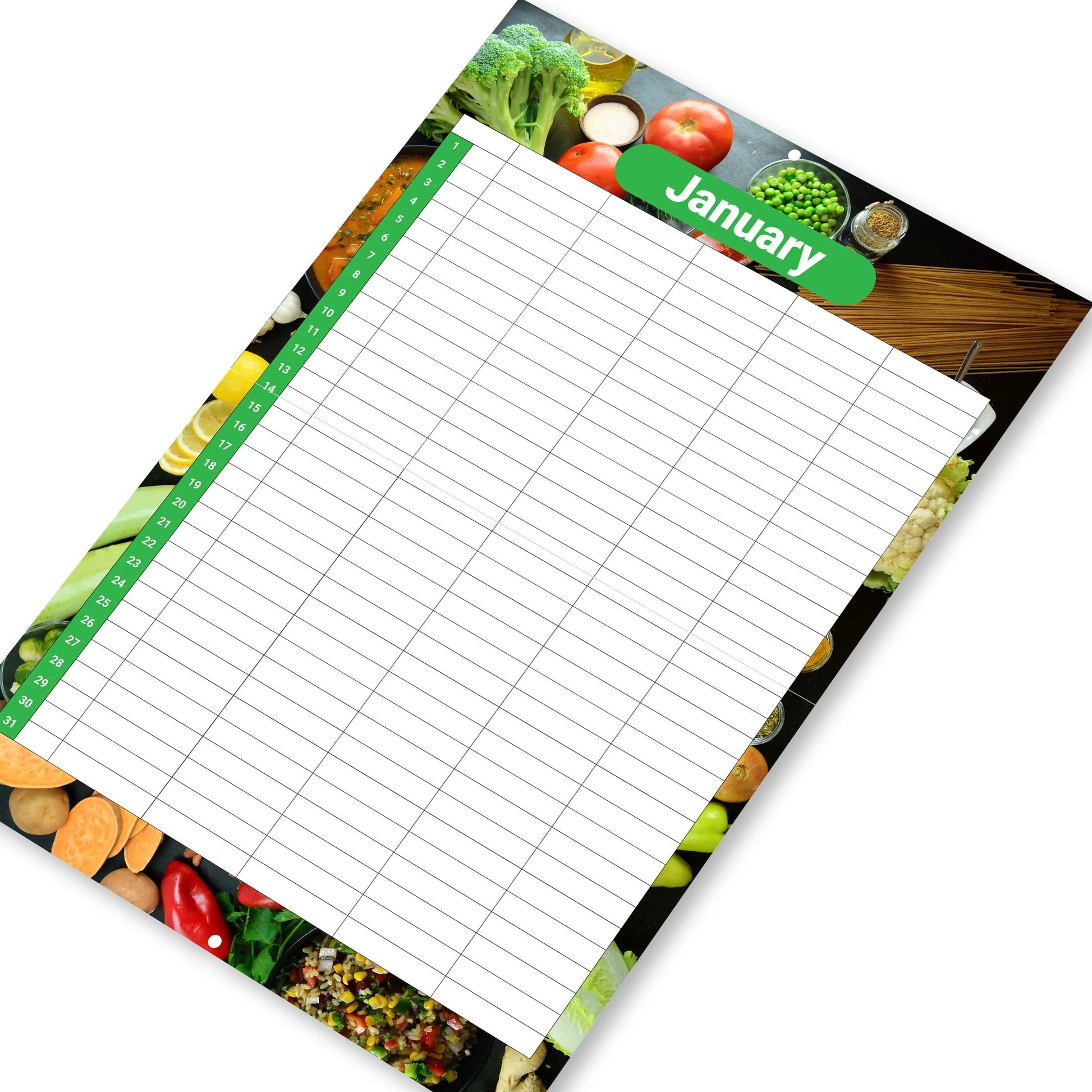 meal Planner Calendar food journal Diet Diary Slimming Weight Loss Tracker Dieting Keechi & co.