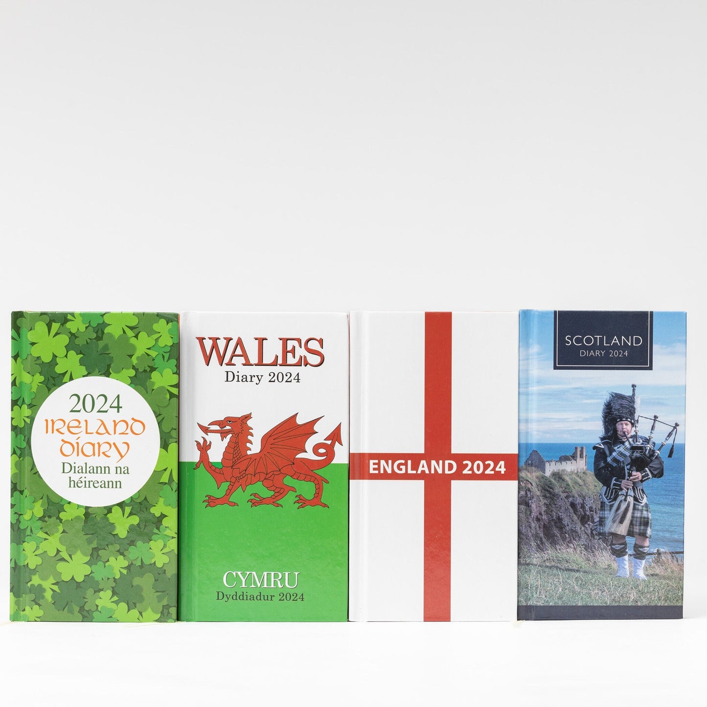 2024 Diary Slim Week to View Diaries Full Year Calendar Scotland Wales Ireland