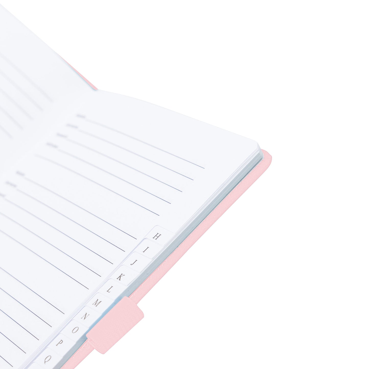 Password Username Book A-Z Index Hard Back A5 Contact Book pink With Pen