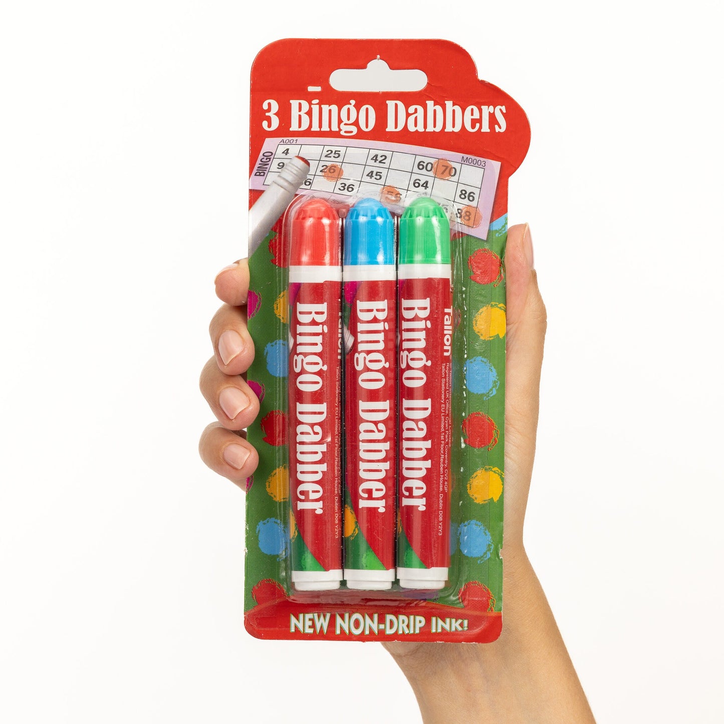 evelay Bingo Dabbers Colorful Markers for Exciting Bingo Games Pack of 3 Keechi & co.