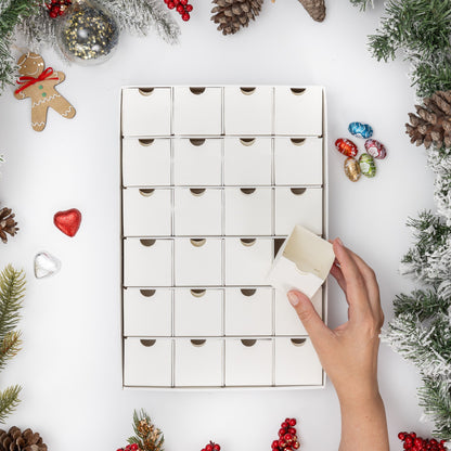Fill & Decorate Your Own Advent Calendar – 24 Drawers – image 5