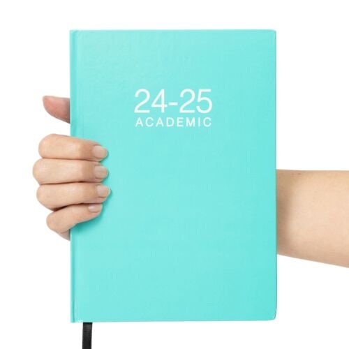 2024 2025 Academic A5 Week to view Diary School Planner Student Teacher Year w2v