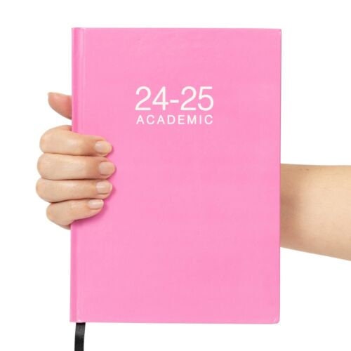 2024 2025 Academic A5 Week to view Diary School Planner Student Teacher Year w2v