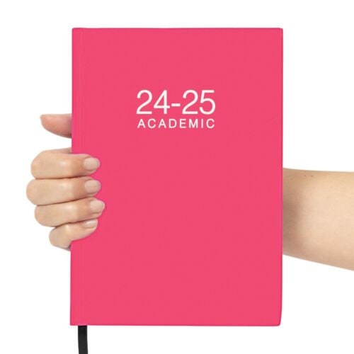 2024 2025 Academic A5 Week to view Diary School Planner Student Teacher Year w2v