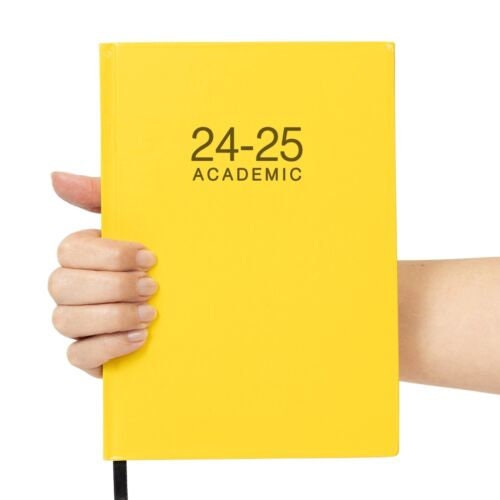 2024 2025 Academic A5 Week to view Diary School Planner Student Teacher Year w2v