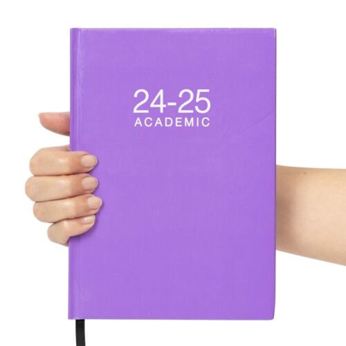 2024 2025 Academic A5 Week to view Diary School Planner Student Teacher Year w2v