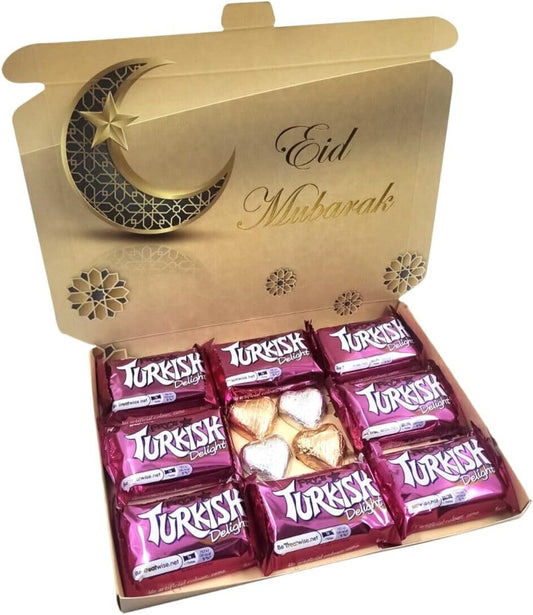 Frys Turkish Delight Chocolate Sweet Cadbury Gift Box Hamper Eid Mubarak Present Keechi & co.