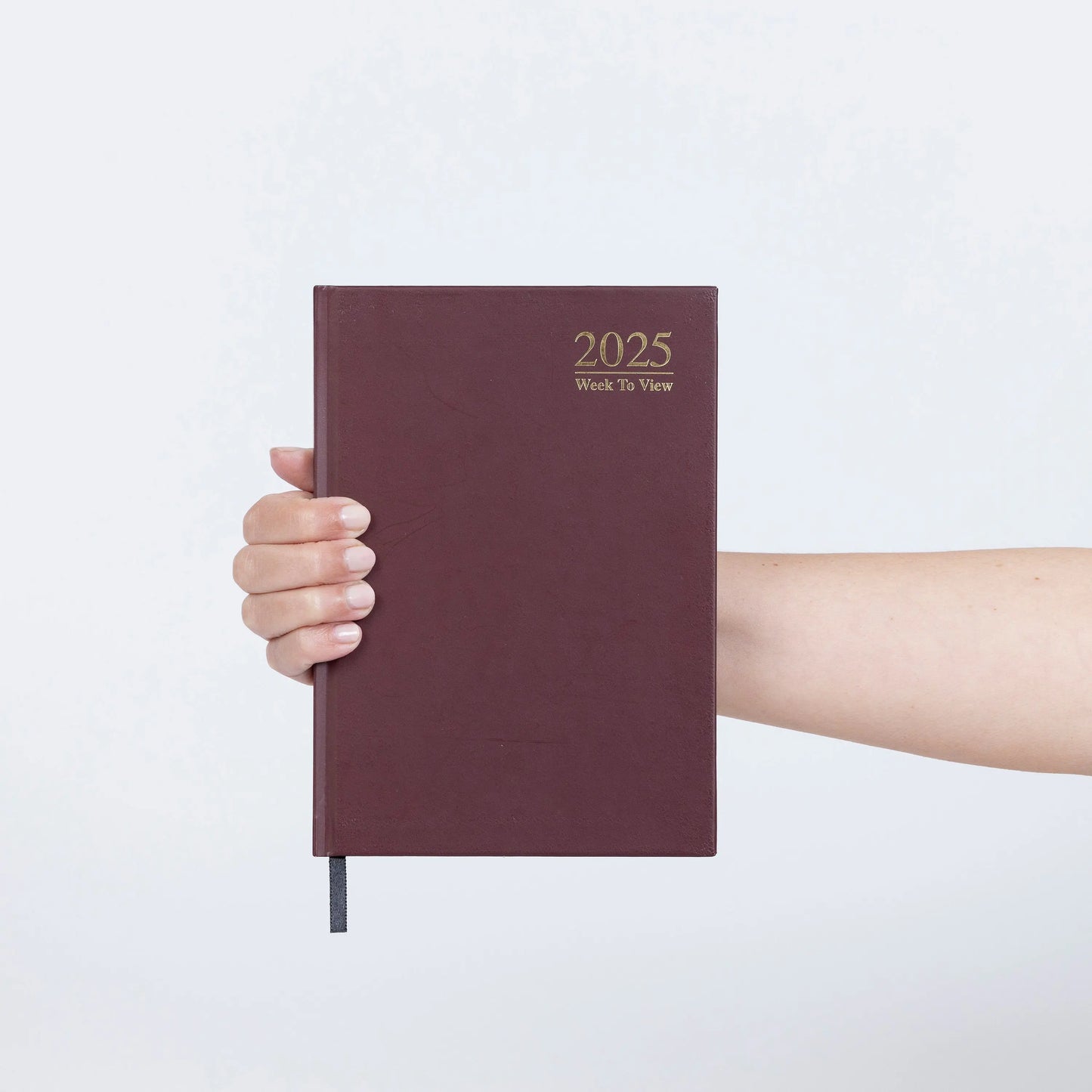 2025 A5 Week To View Diary Full Year Planner Organiser Hardback Cover Keechi & co.