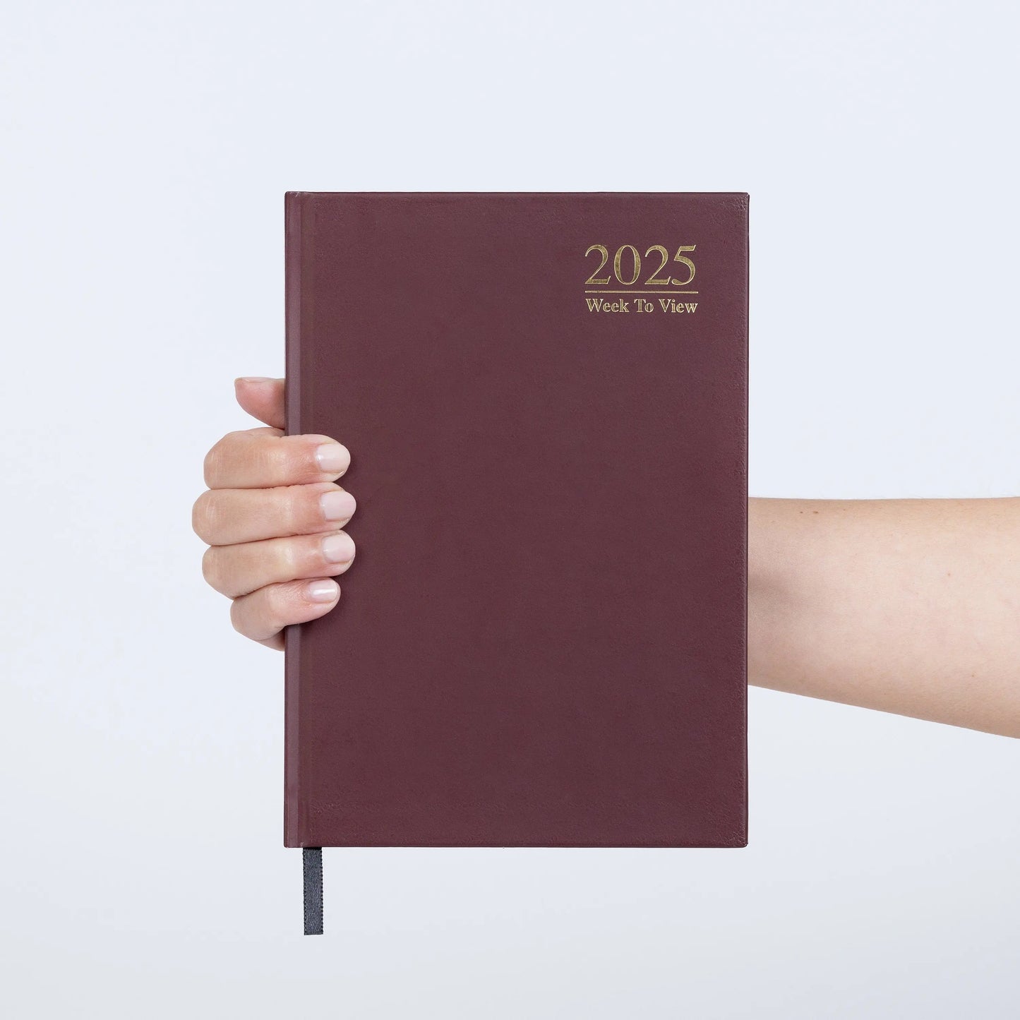 2025 A5 Week To View Diary Full Year Planner Organiser Hardback Cover Keechi & co.