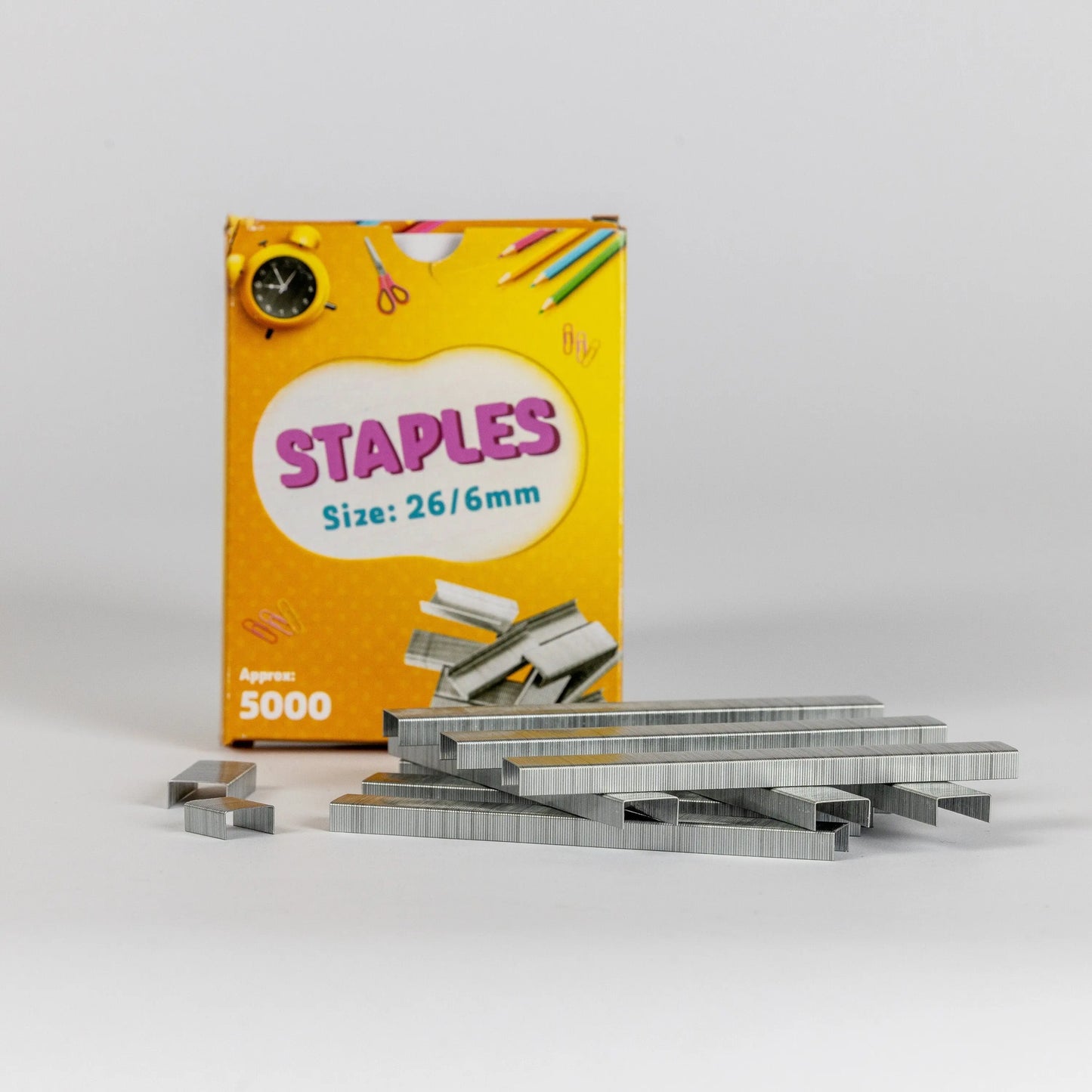 Staples 5000 Office Size Standard Fit 26-6mm Staples for Desktop Staplers Keechi & co.