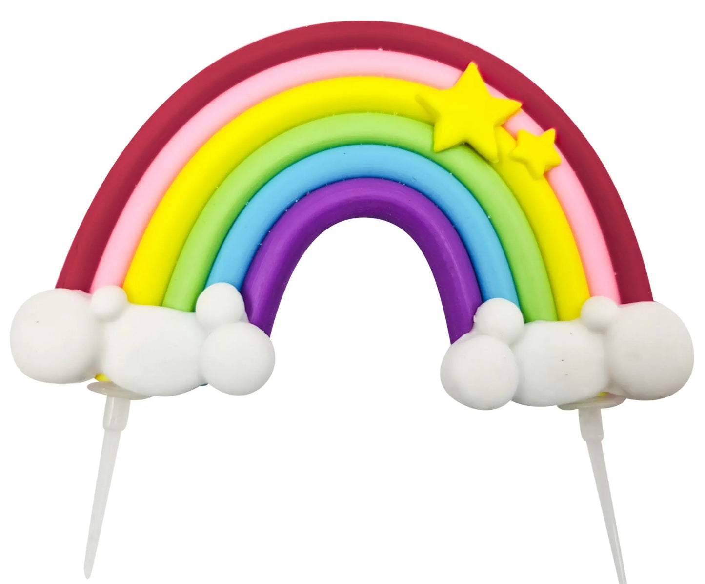 Unicorn Cake Topper 3pcs Rainbow Birthday Party cake Decorations kids adult Girls Reusable Keechi & co.